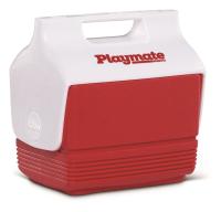 Playmate 4 Qt Cooler – Red | Compact 6-Can Personal Lunch & Beverage Cooler